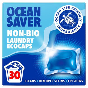 OceanSaver - Laundry Detergent Non-Biological EcoCaps, 30 Capsules