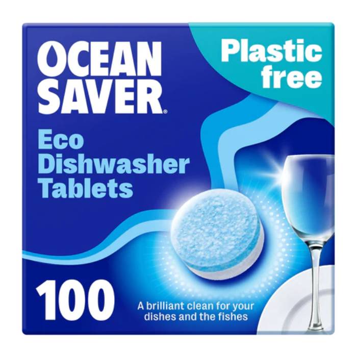 Oceansaver - OceanSaver Plastic Free Eco Dishwasher Tabs  - Back