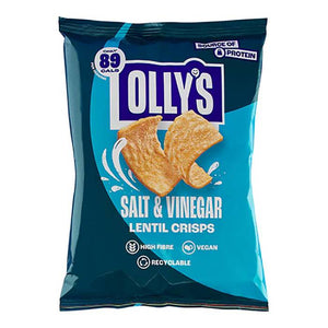 Olly's - Lentil Crisp - Salt & Vinegar | Multiple Sizes