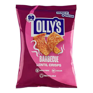 Olly's - Lentil Crisps - Barbecue | Multiple Sizes