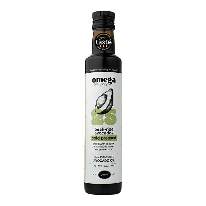 Omega Pressery - Extra Virgin Avocado Oil, 250ml  Pack of 6