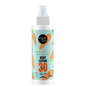 Organic Shop - Sunscreen Body Lotion 30 SPF, 150ml | Multiple Strengths