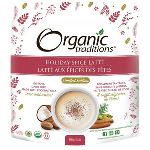 Organic Traditions - Organic Latte Holiday Spice, 150g