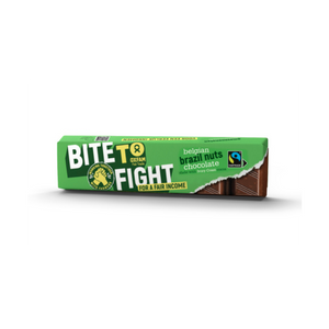 Oxfam Fair Trade - Bite to Fight Milk Choc CaraSea Salt, 47g | Pack of 35