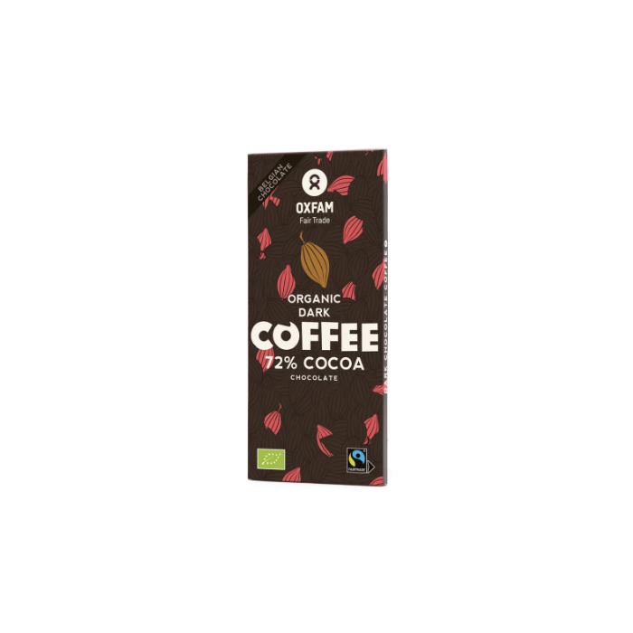 Oxfam Fair Trade - Organic Dark Chocolate Coffee, 100g