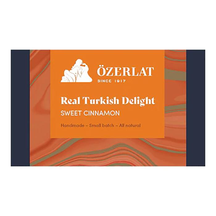 Ozerlat - Real Turkish Delight Sweet Cinnamon , 200g - Pack of 6