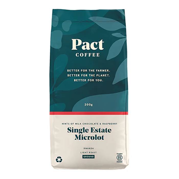 Pact Coffee - Pact Single Estate Microlot Ground, 200g - Pack of 6