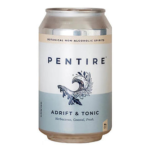 Pentire Drinks - Adrift and Tonic Can, 330ml - Pack of 12