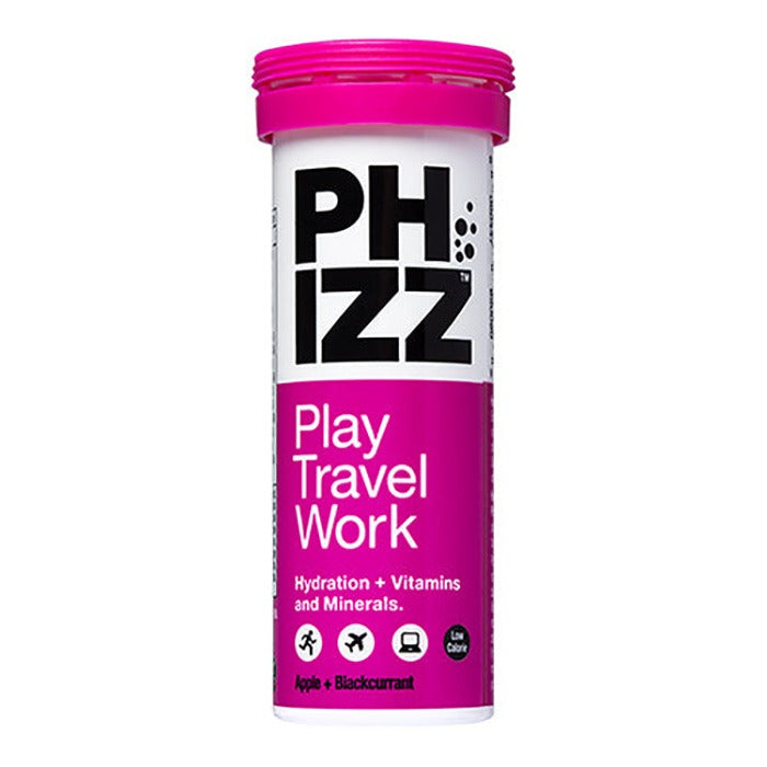 Phizz - Tablets Apple & Blackcurrant, 10 Tablets 57g - Pack of 12