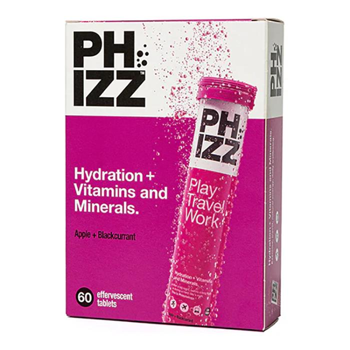 Phizz - Tablets Apple & Blackcurrant, 60 Tablets 340g - Pack of 6