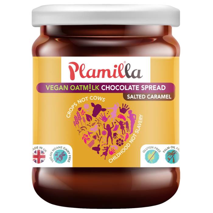 Plamilla - Smooth Choc Spread Salted Caramel, 275g  Pack of 6