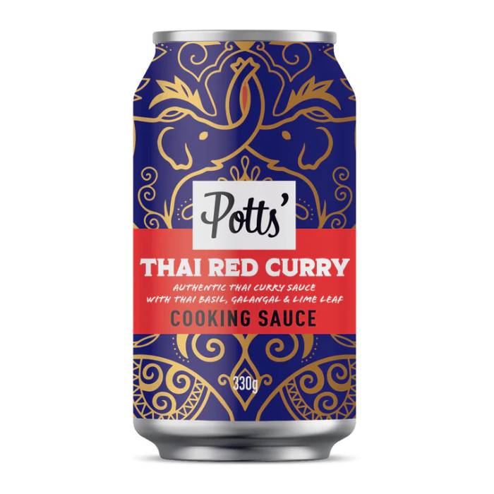 Potts - Thai Red Curry Sauce, 330g