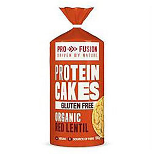 Profusion - Profusion Organic Protein Lentil Cake, 100g | Pack of 12