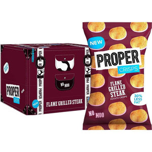 Proper Crisps - Crisps, 30g | Pack of 24 | Multiple Flavours