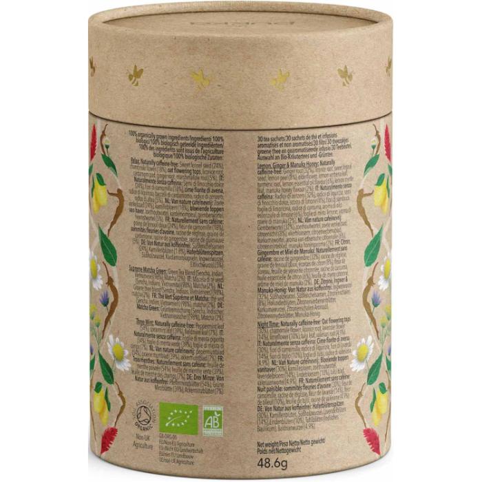 Pukka - Herbal Favourites Organic Tea Collection, 30 Bags - Back