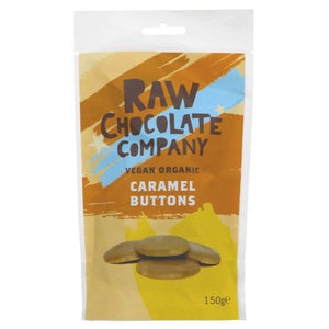 Raw Chocolate Company - Caramel Buttons, 150g