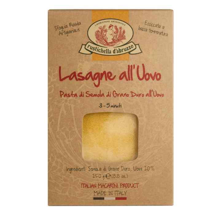 Rustichella - Lasagne All'uovo, 250g