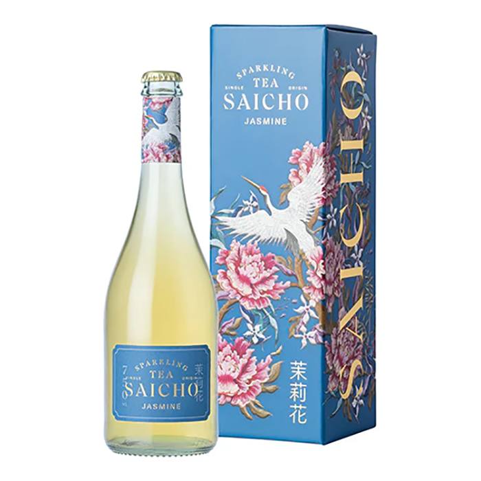 Saicho - Saicho Jasmine Sparkling Tea, Gift Box 750ml - Pack of 6