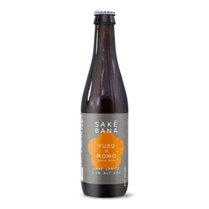 Sakebana - Saké Spritz 3.5% abv YUZU x MOMO, 330ml - Pack of 12