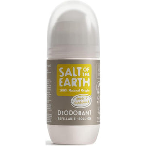 Salt Of The Earth - Refillable Roll On Deodorant, 75ml | Multiple Scents