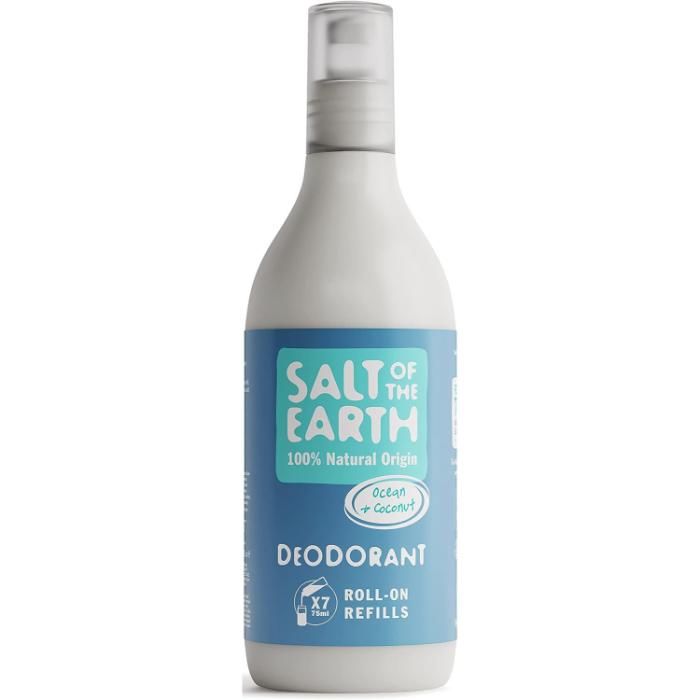 Salt Of The Earth - Roll-on Refill Deodorant Ocean Coconut, 525ml