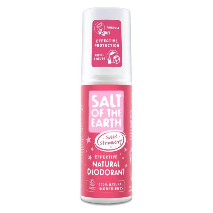 Salt of the Earth - Deodorant Spray - Sweet Strawberry, 100ml