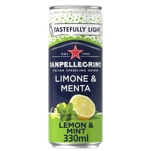 San Pellegrino - Lemon and Mint, 330ml | Pack of 12