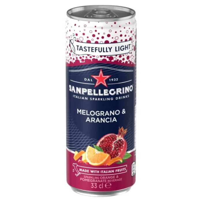 San Pellegrino - Orange and Pomegranate, 330ml  Pack of 12