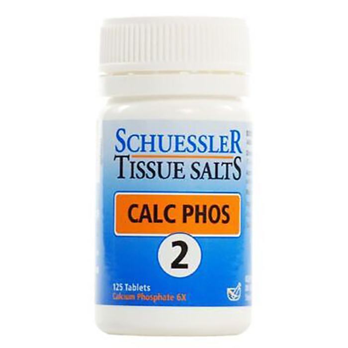 Schuessler - No.2 Calc Phos, 125 Tabs