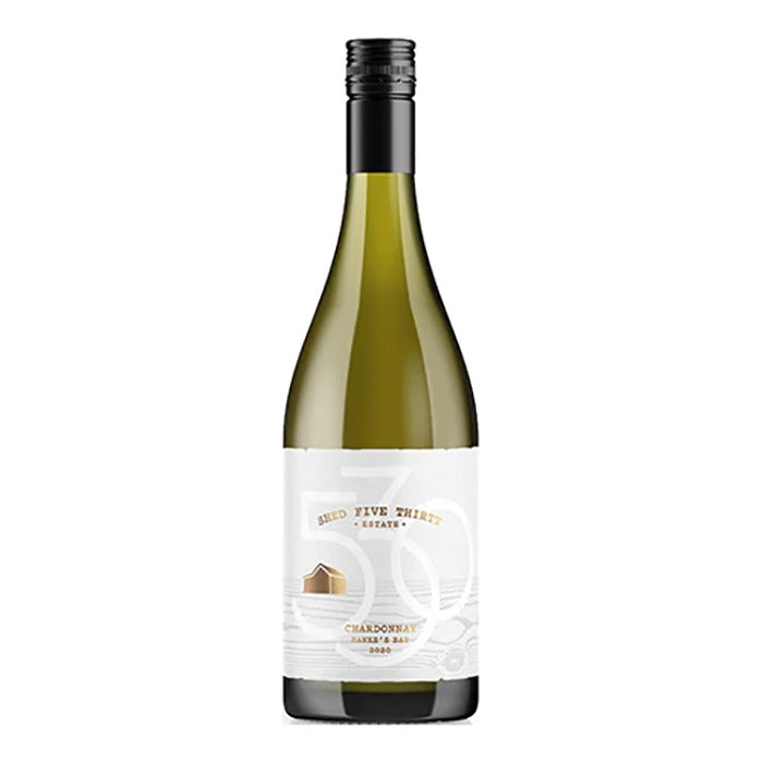 Shed530 Estate - Chardonnay 2020 Vintage Hawkes Bay New Zealand, 750ml - Pack of 6