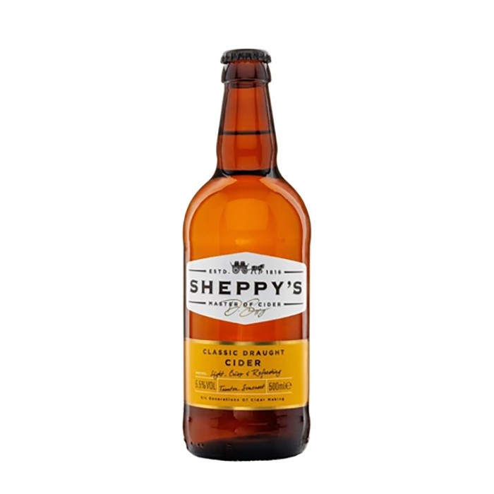 Sheppy's - Classic Draught Cider, 500ml  Pack of 12