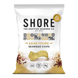 Shore - Seaweed Chips - Asian Peking | Multiple Sizes