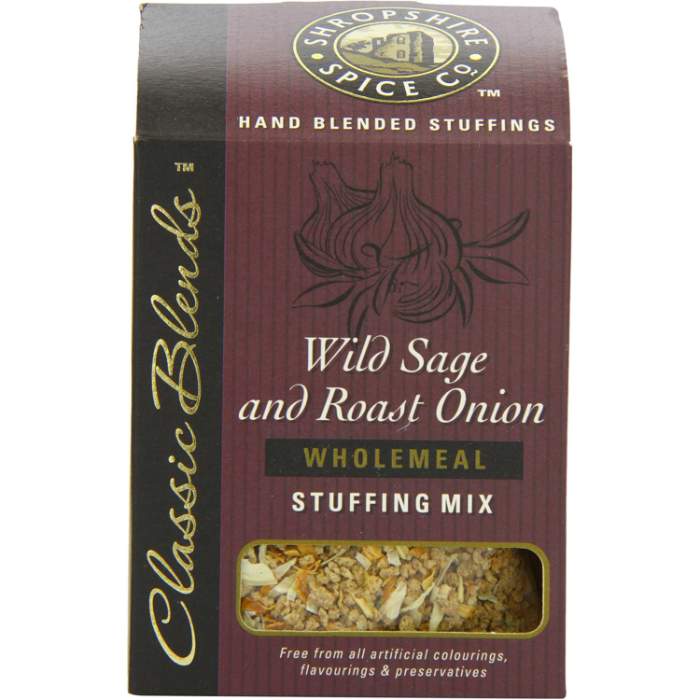 Shropshire Spice - Wild Sage & Onion Stuffing, 150g  Pack of 6