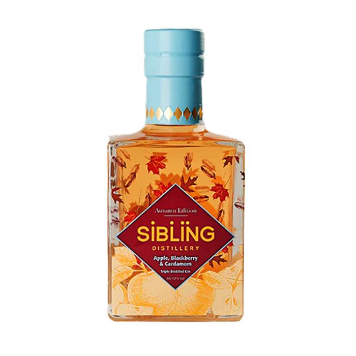 Sibling Distillery - Autumn Apple, Blackberry & Cardamom Gin, 35cl - Pack of 6