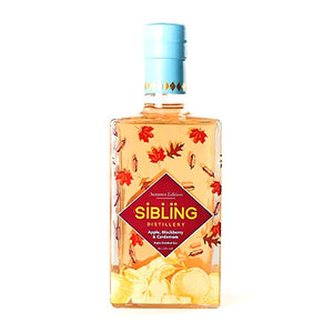 Sibling Distillery - Autumn Apple, Blackberry & Cardamom Gin, 70cl - Pack of 6 | Multiple Sizes