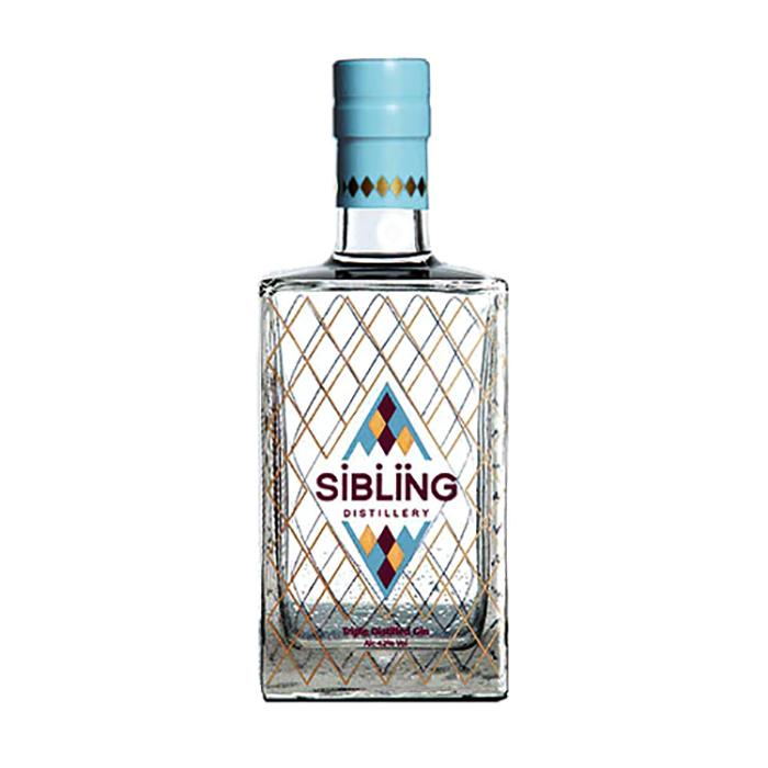 Sibling Distillery - Triple Distilled Premium Gin, 70cl - Pack of 6