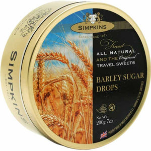 Simpkins - Barley Sugar Drops, 200g | Pack of 6