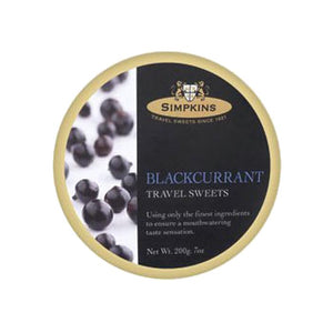 Simpkins - Blackcurrant Drops, 200g | Pack of 6