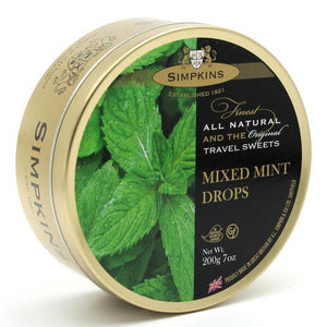 Simpkins - Mixed Mint Drops, 200g | Pack of 6