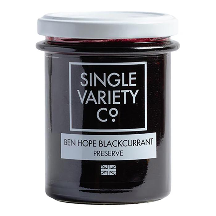 Single Variety Co - Ben Hope Blackcurrant Preserve, 220g - Pack of 6