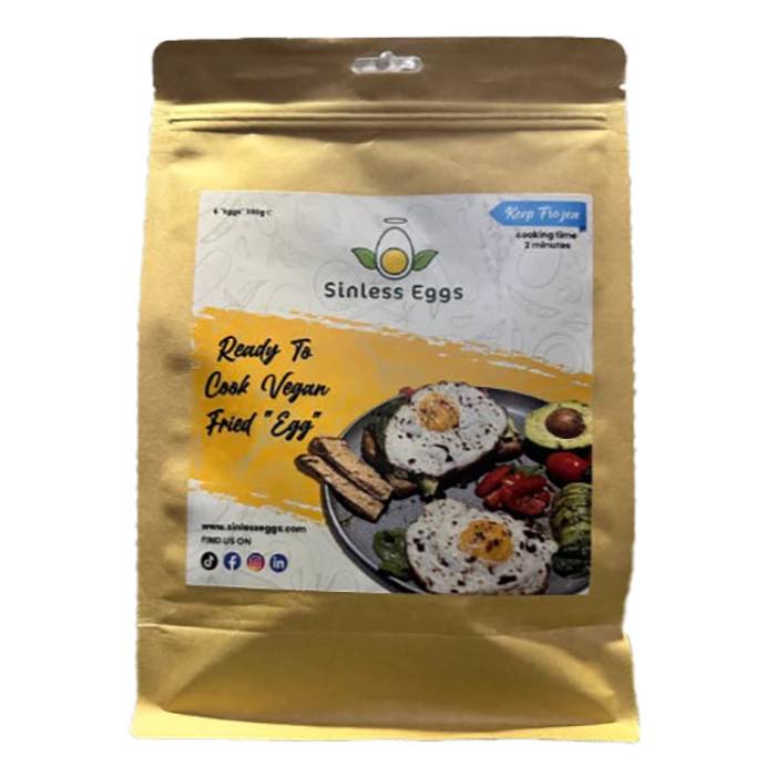 Sinless - Ready To Cook Vegan Fried Eggs - 6 Pack