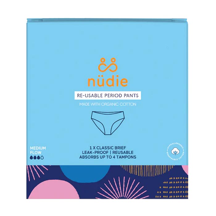 &Sisters - Organic Cotton Period Pants S-M 4 Tampon Absorbency, 1 Unit , XS -S 4