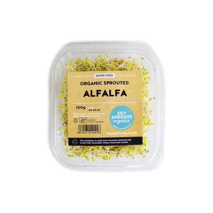 Sky Sprouts - Organic Alfalfa Sprouts, 100g