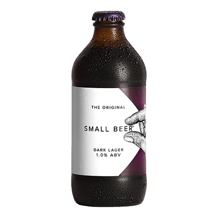 Small Beer Brew Co - Original Small Beer Dark Lager, 350ml - Case of 24