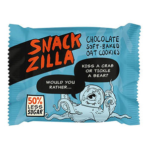 Snackzilla - Soft-Baked Oat Cookies, 30g - Pack of 15 | Multiple Flavours