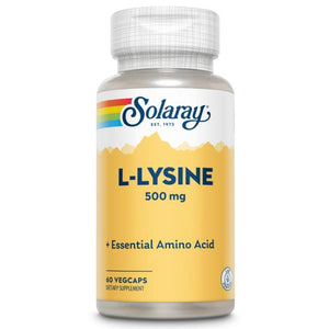 Solaray - L-Lysine Free Form 1000mg, 60 Veg Capules