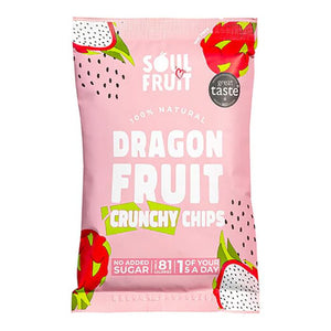 Soul Fruit - Crunchy Fruit Chips, 20g - Pack of 10 | Multiple Fruits