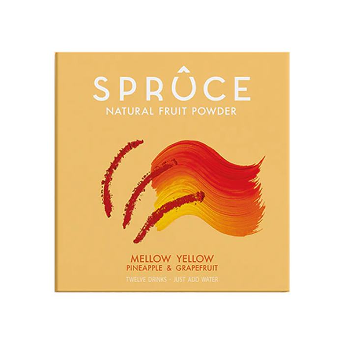 Spruce - Pineapple & Grapefruit Natural Water Flavouring Fruit Powder With Vitamins, 40g - Pack of 12