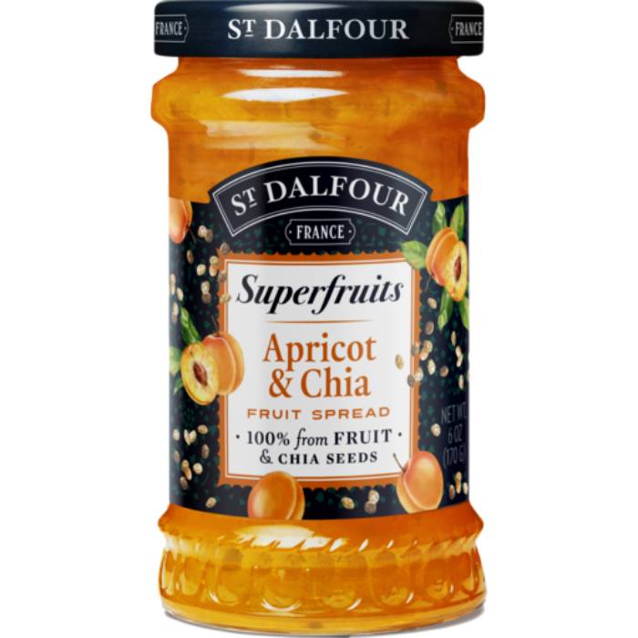 St Dalfour - Superfruit apricot and chia, 170g