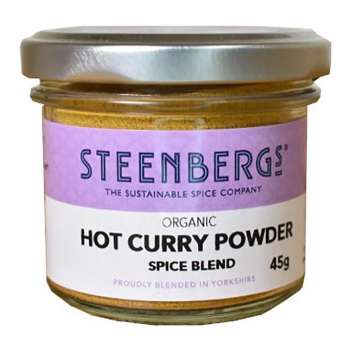 Steenbergs - Organic Hot Curry Powder, 45g